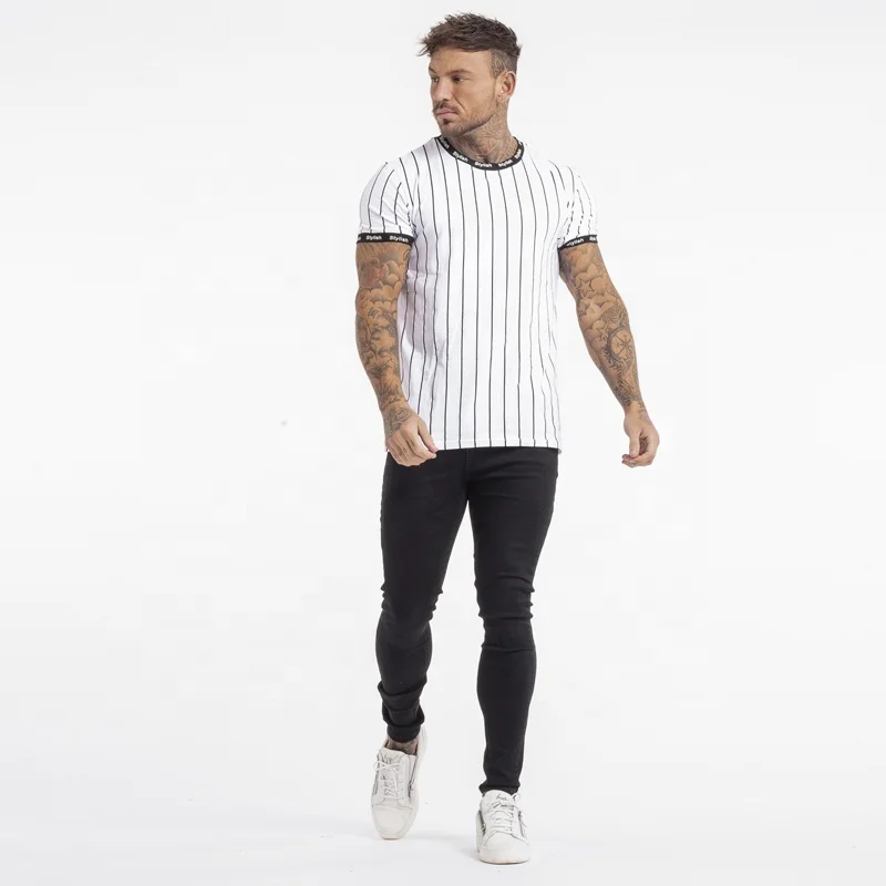 
Оптовая продажа, Мужская Прямая поставка, лидер продаж, облегающая футболка большого размера с индивидуальным принтом, белая Дизайнерская мужская футболка в западном стиле 