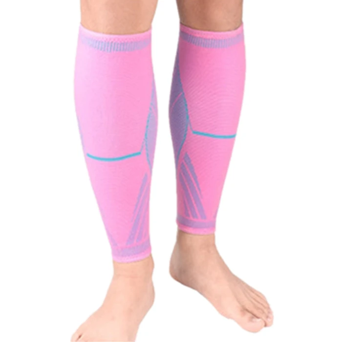 Высококачественные Трикотажные Теннис нейлон дышащие баскетбольные носки голени фиксатор защита для ног протектор