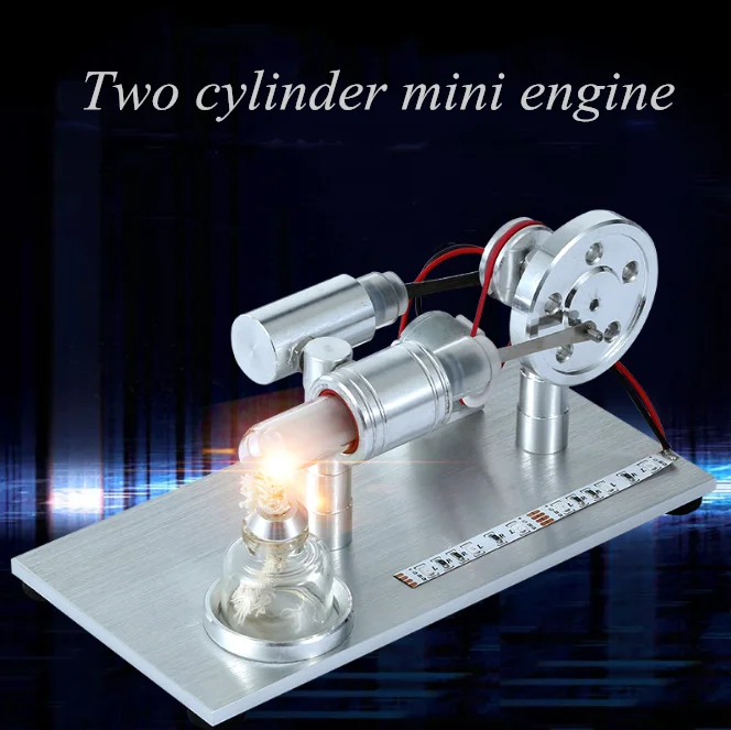 
 Двигатель внутреннего сгорания Двигатель Стирлинга модели уникальный подарок на день рождения  