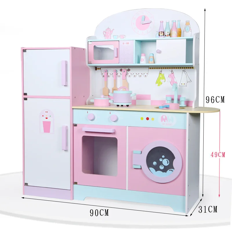 2021 Новое поступление, деревянные Мини-кухонные Детские кухонные наборы для детей