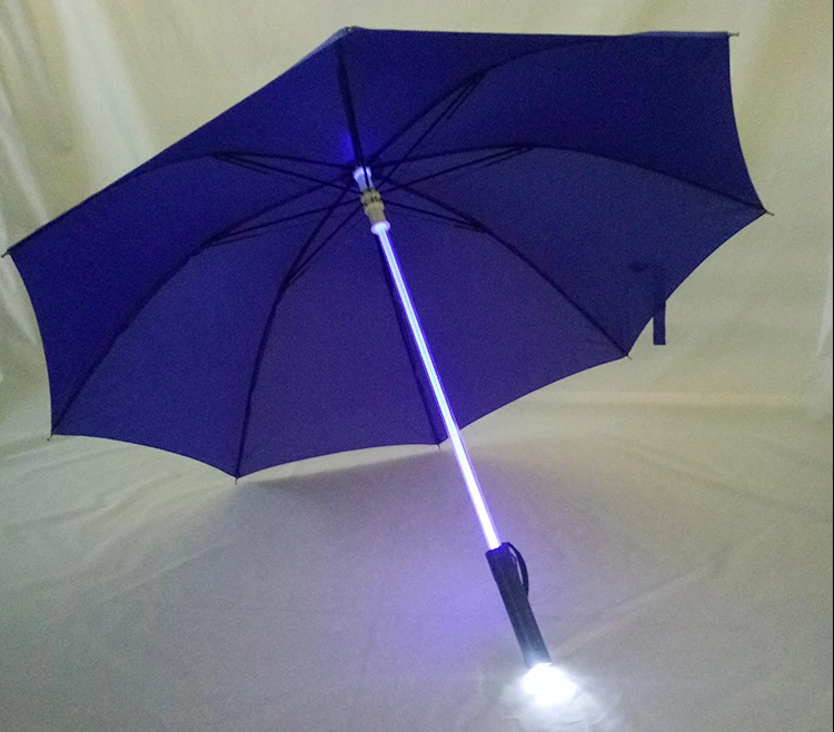 Оптовая цена, модный инновационный светящийся зонт со светодиодной подсветкой