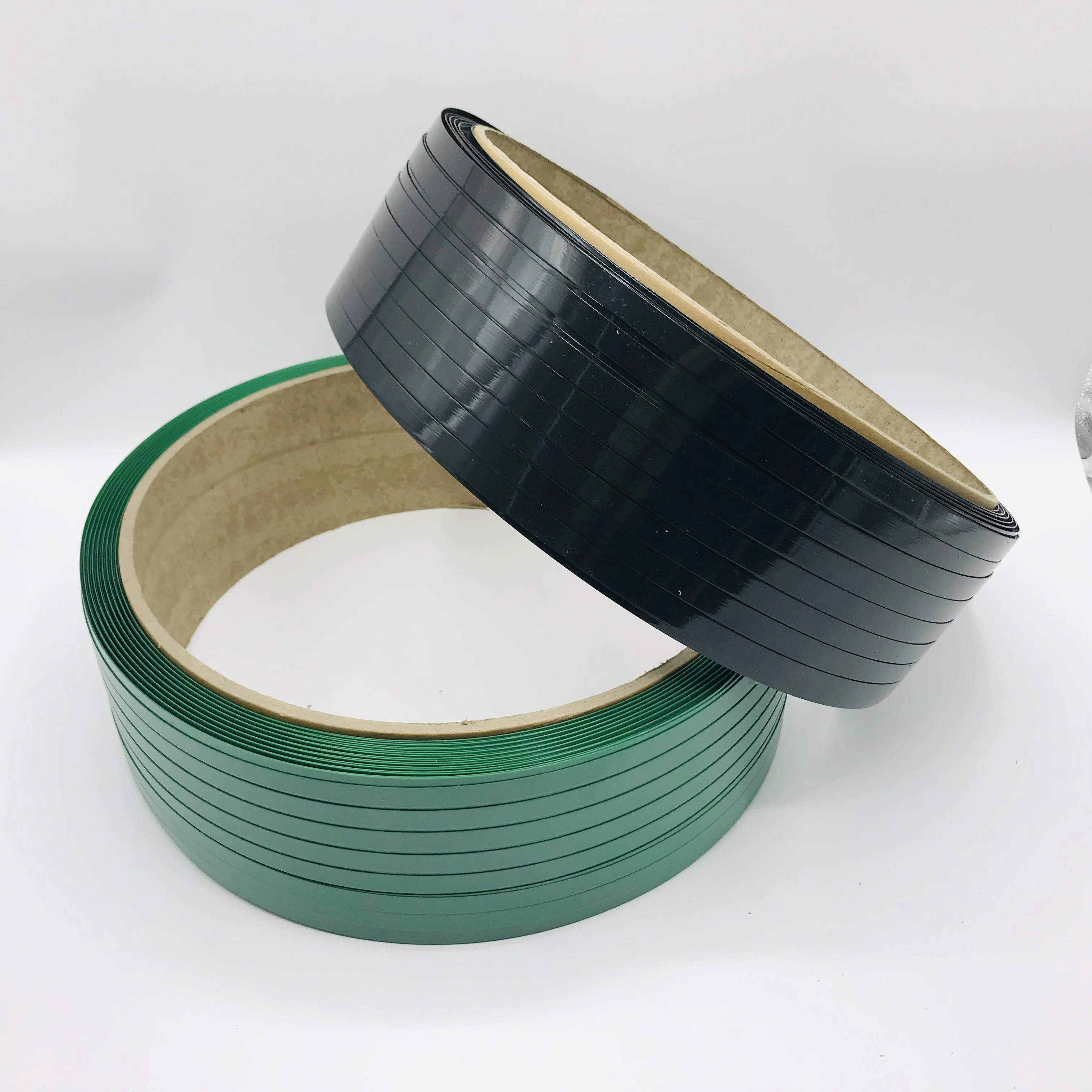 ZILI высокопрочная гладкая зеленая полиэфирная лента ПЭТ пластиковая обвязка для упаковки