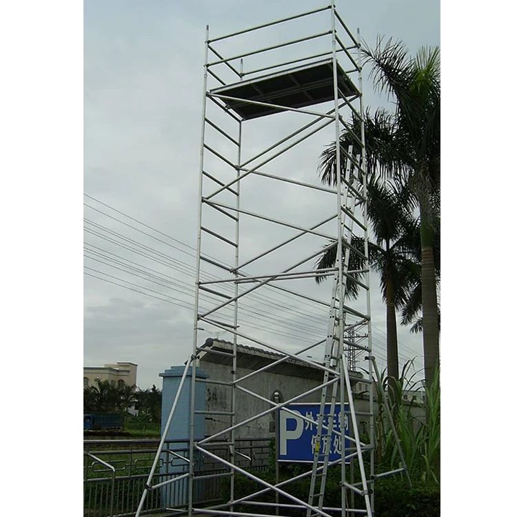 Stable Construction H Frame Structure Aluminium Scaffold Tower