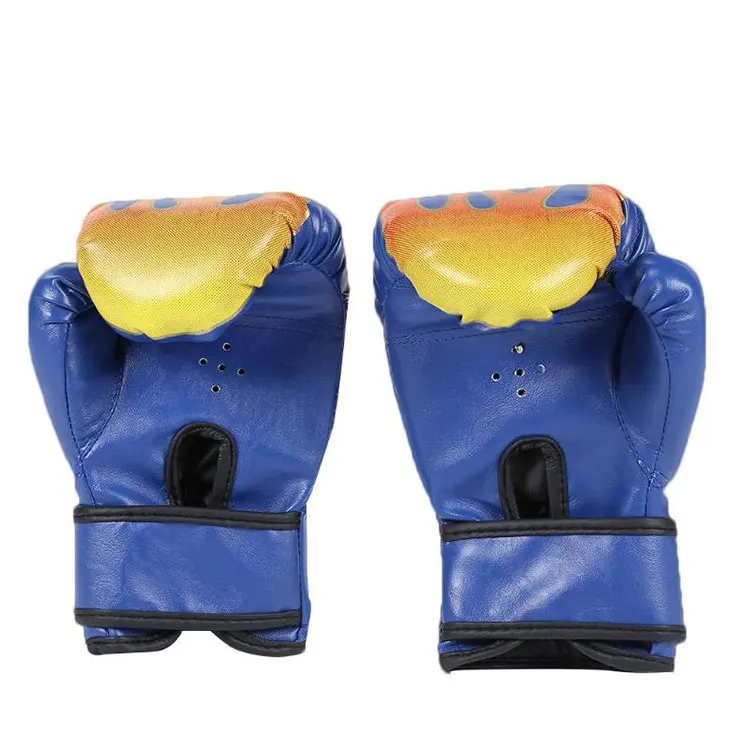 Профессиональные дышащие детские боксерские перчатки из искусственной кожи на заказ