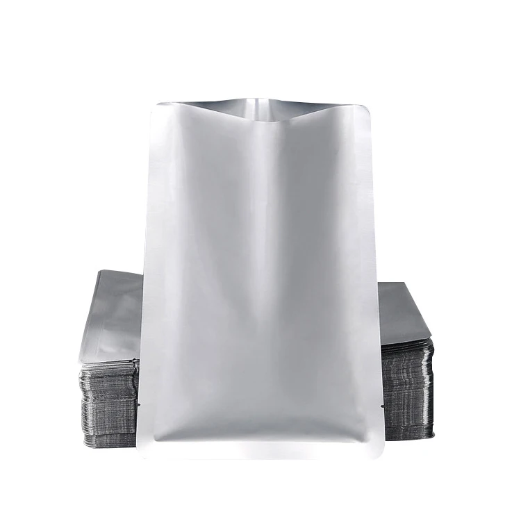 
 In stock heat seal flat 3 sides sealed mylar open top aluminum foil vacuum packing bag  In stock heat seal flat 3 sides sealed mylar open top aluminum foil vacuum packing bag