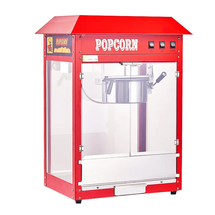 Commercial Automatic Spherical Electric Heating Corn Popping Machine