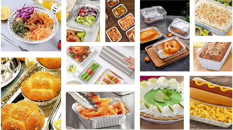 aluminum foil container