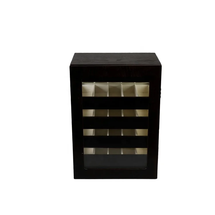 Деревянный напольный шкаф DS под заказ, деревянная витрина для ювелирных изделий