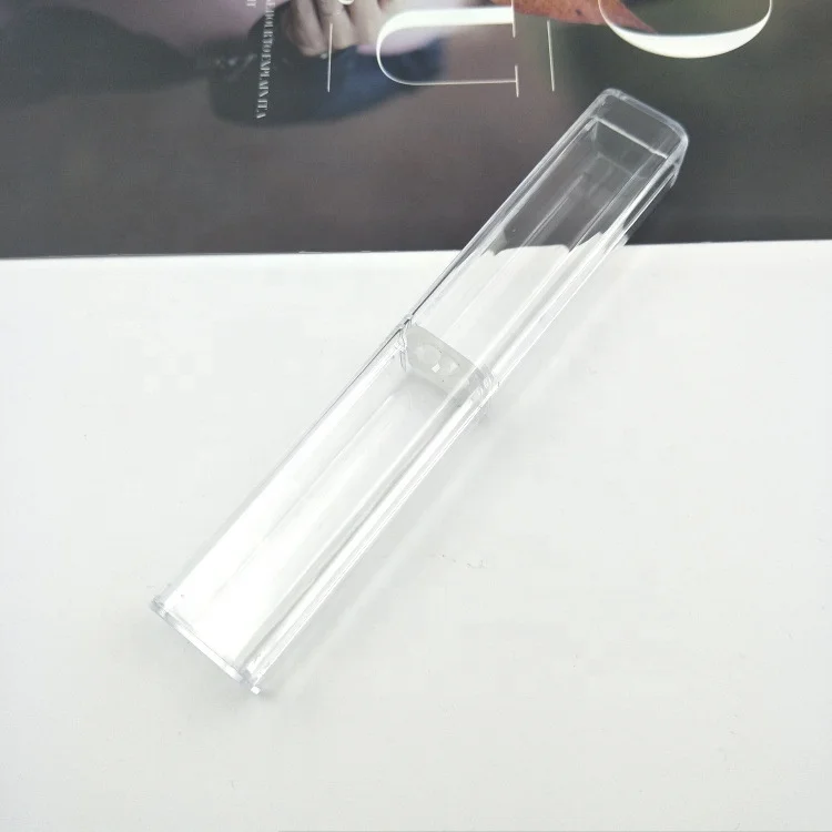 Акриловый милый пластиковый прозрачный Футляр для ручки для шариковой ручки с кристаллами
