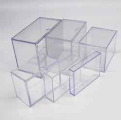 2 шт. ползунок коробка 150 шт. коробка для хранения прозрачный кейс для Карт Коробка для отображения