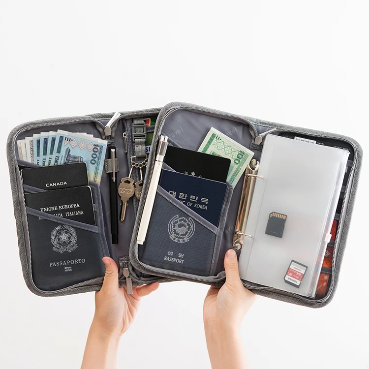 Дешевая индивидуальная Обложка для паспорта билетов удостоверения личности кредитных карт сумка хранения дорожная