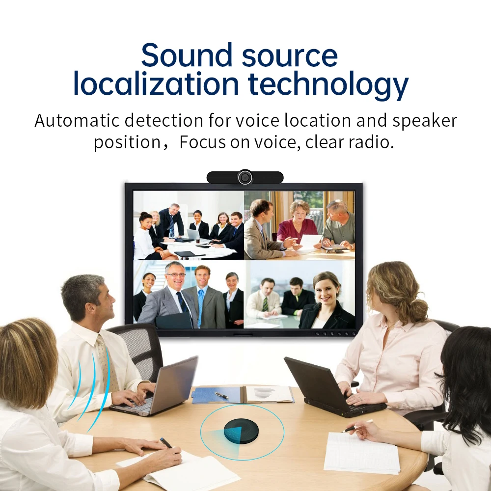 
Новые продукты USB BT беспроводной микрофон для конференц-связи Громкоговоритель для видеоконференций камеры 