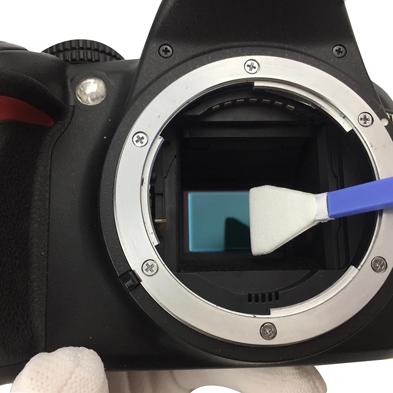 
 Чистый комнатный безворсовый 16 мм наконечник из микрофибры APSC очиститель камеры чистящий сенсорный чистящий тампон  