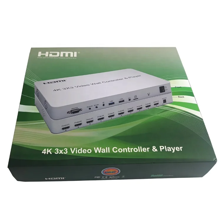 
Мульти сигнал 1,3 версия HD 1920*1080P видео настенный контроллер 4k 3x3 видео настенный контроллер 
