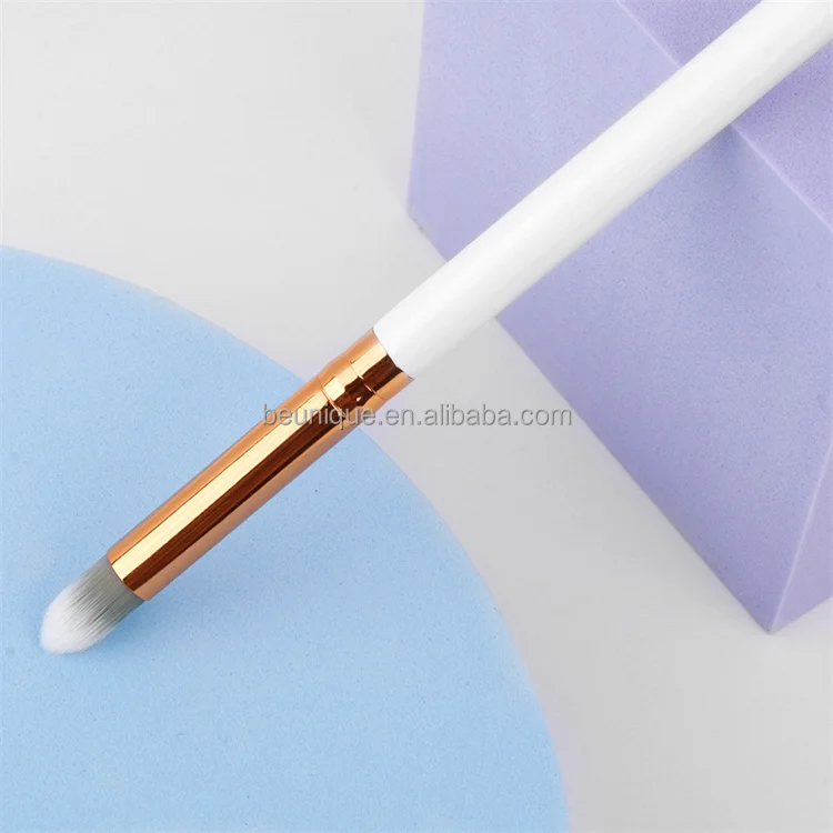 11pcs custom matte black makeup brushes with case
