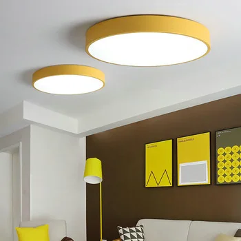
 JYL-CL001 новый дизайн фойе множество различных цветовых современные лампы спальня ресторан потолочное освещение  