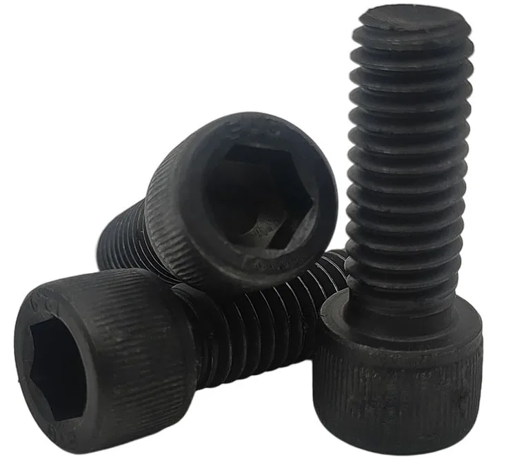 High quality Carbon steel round head black oxide high strength bolts