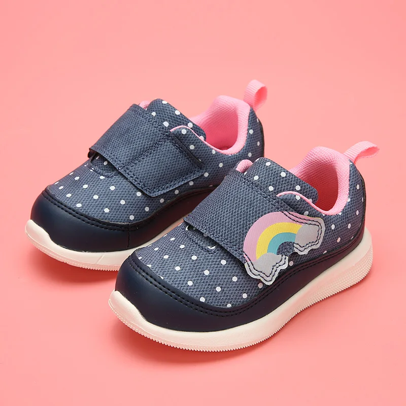 Rainbow Mesh Kids Shoes Sneakers Girls Toddler Shoes Children Walking Shoes