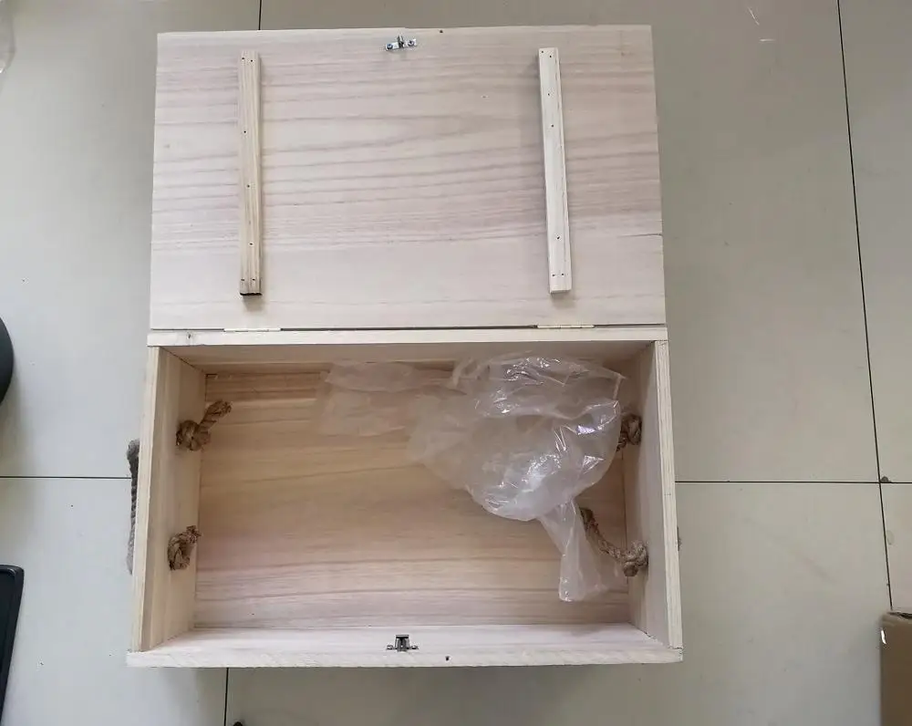 Чугунная голландская духовка для кемпинга, набор деревянных коробок
