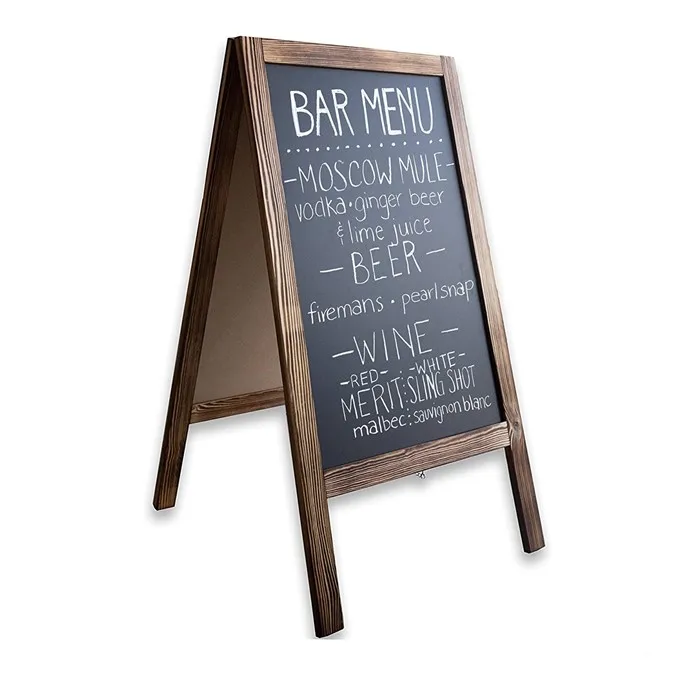 
 Wholesale Adult Drawing Shelf Wooden Chalkboard Stand Ground New Design  