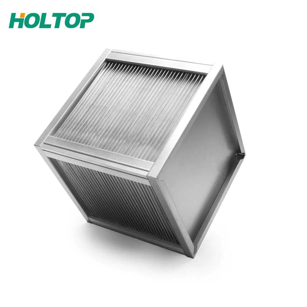 
Высокая эффективность алюминиевый перекрестного течения воздушный теплообменник, теплообменник для рекуперации тепла вентиляции системы 