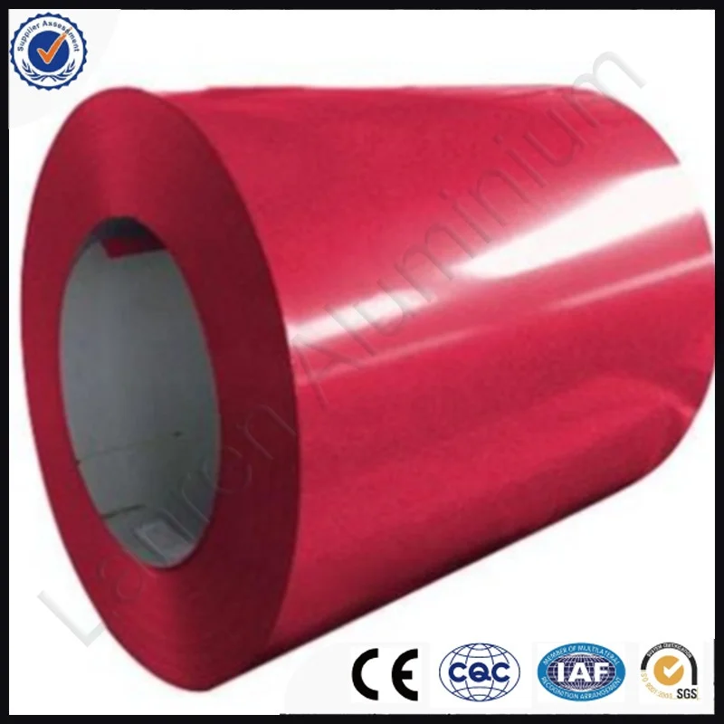 supply hight quality color aluminum coil stock with thickness 0.3mm 0.4mm 0.5mm & width 1000mm 1500mm