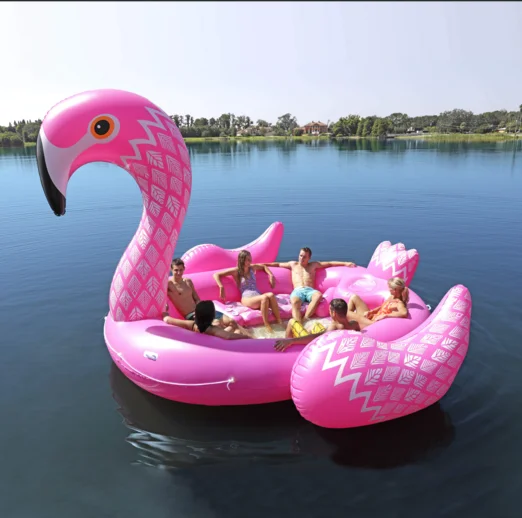 P & D Надувной розовый Фламинго лебедь для отдыха надувной бассейн игрушки для детей обучающая игра надувная распродажа