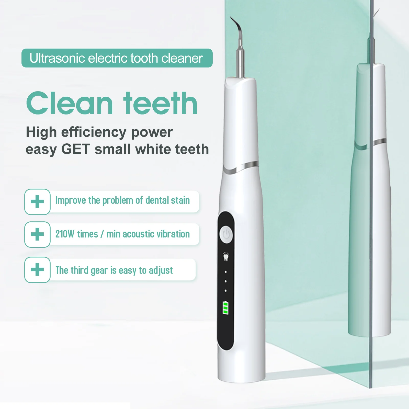 2021 Электрический ультразвуковой очиститель зубов, стоматологический аппарат, ультразвуковой очиститель зубов