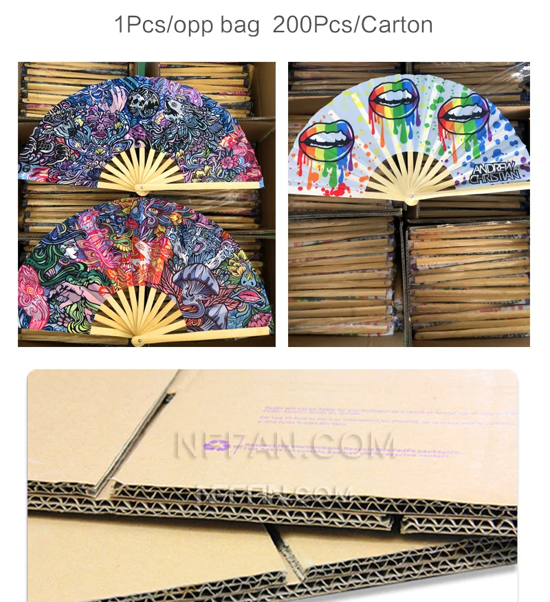 bamboo fan