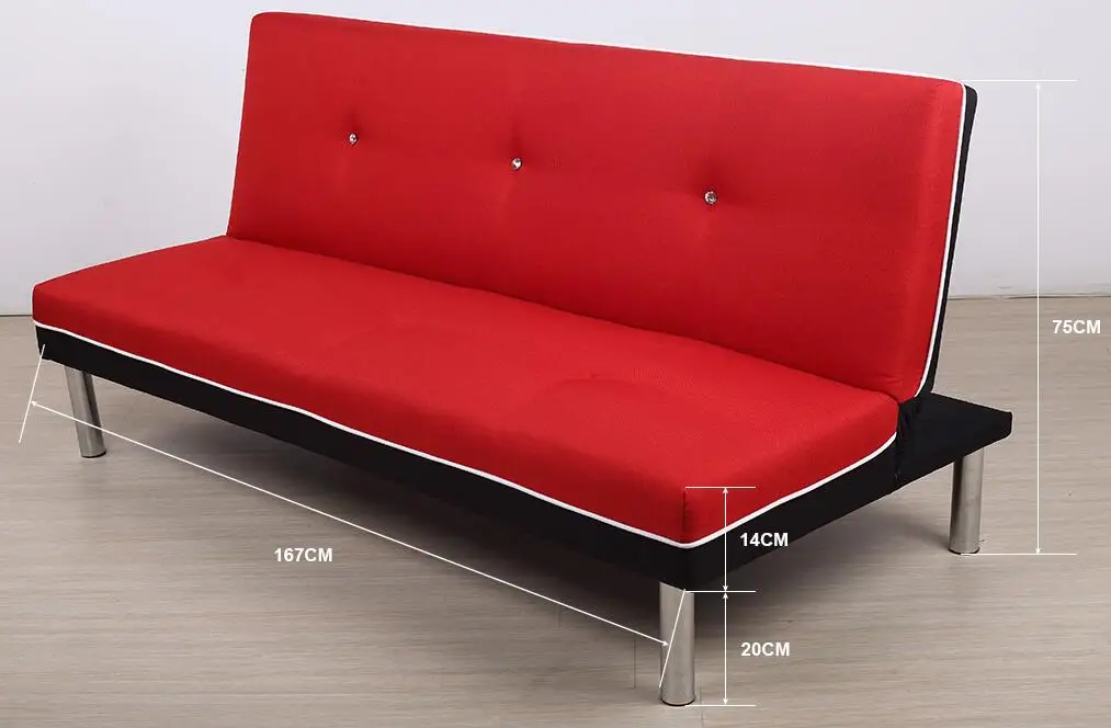 Simple Modern Style Lazy Heavy Duty Sofa Beds For Living Room