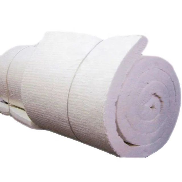 
Высокотемпературное изоляционное алюминиево-силикатное керамическое волокно, одеяло 1260, изготовленное в Китае 
