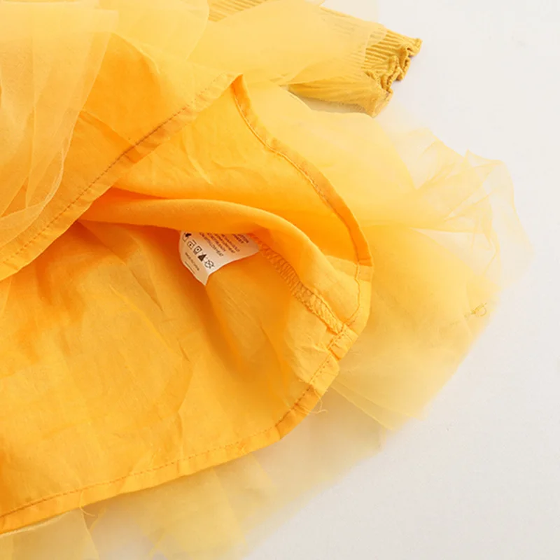 
 Детское платье-пачка с длинным рукавом, на весну/осень, EAZ1490  