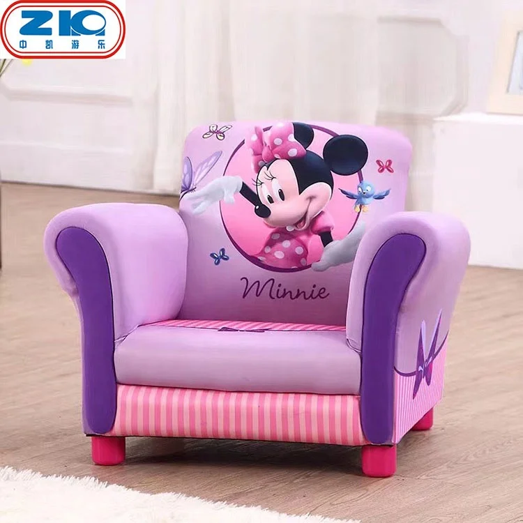 Лидер продаж 2020, мягкий детский диван Micky с мультяшным рисунком, детский современный диван