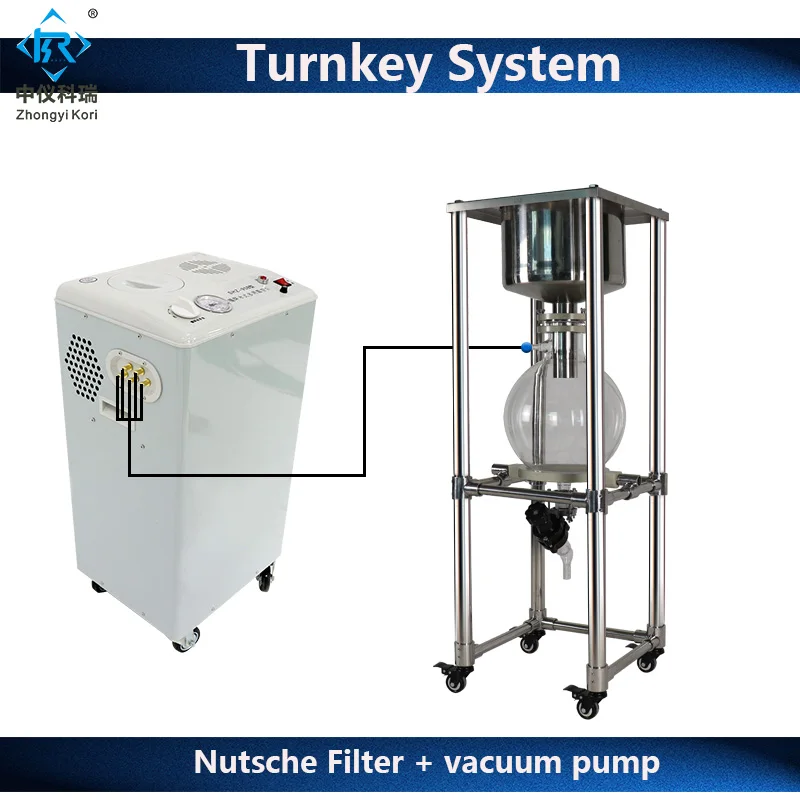 Turnkey nutsche filter