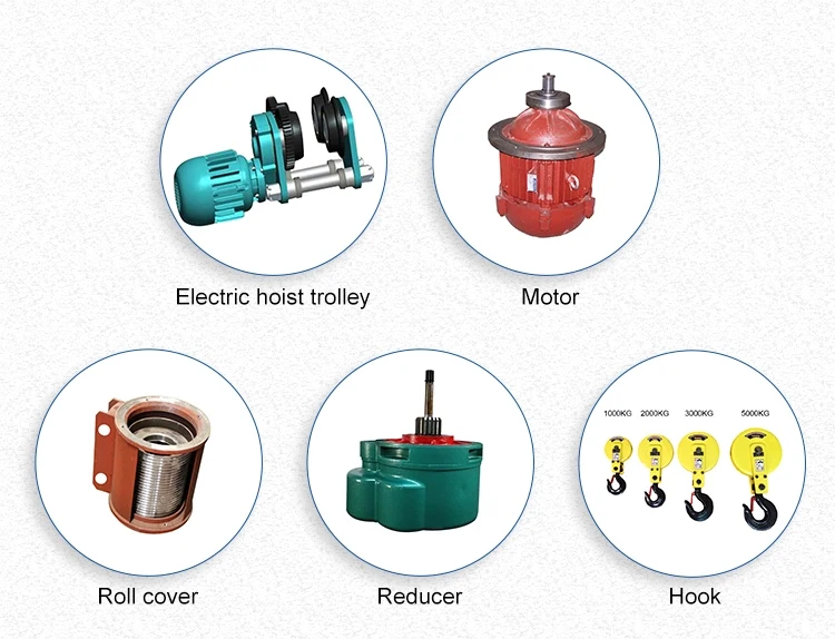 Hongxin china first class factory promotion 20t 9m 25t 30t wire rope electric hoist machines and cranes