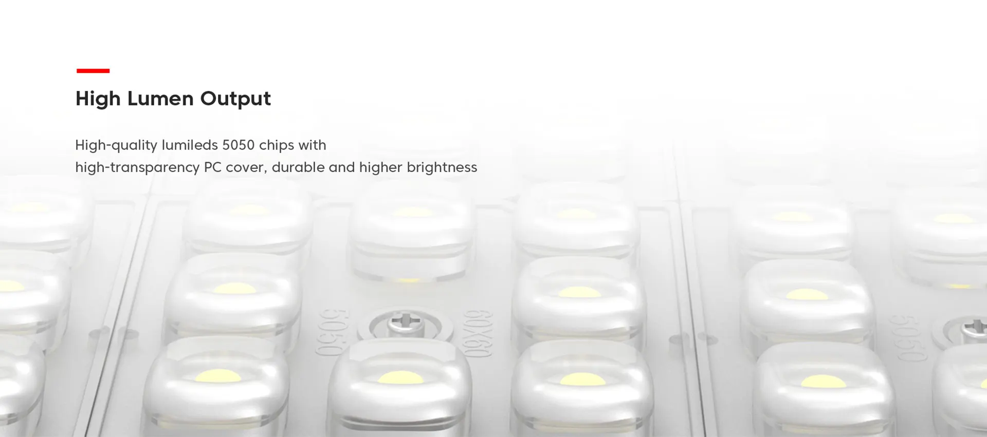 high lumen output
