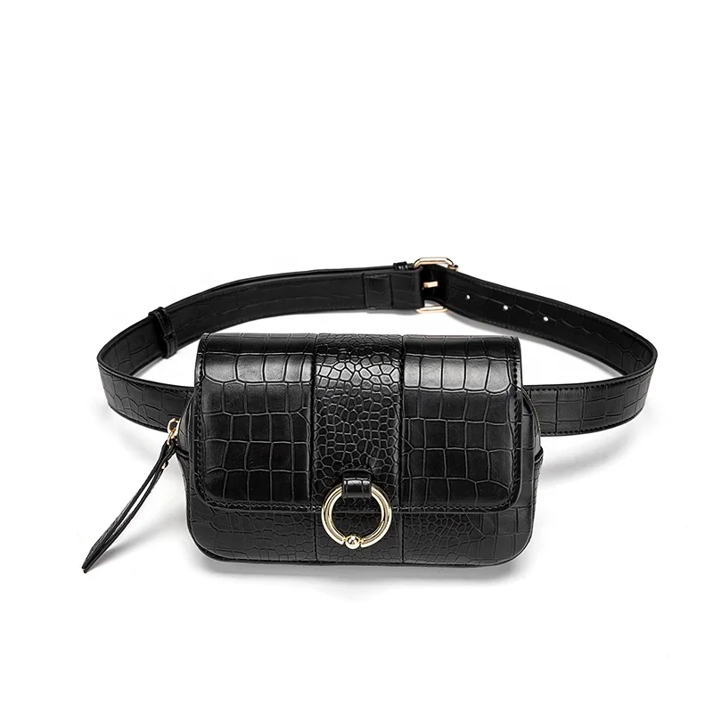 
Простая модная Милая повседневная женская сумка-мессенджер MIYIN с крокодиловой текстурой, Кожаная поясная сумка, вместительные Женские поясные сумки 