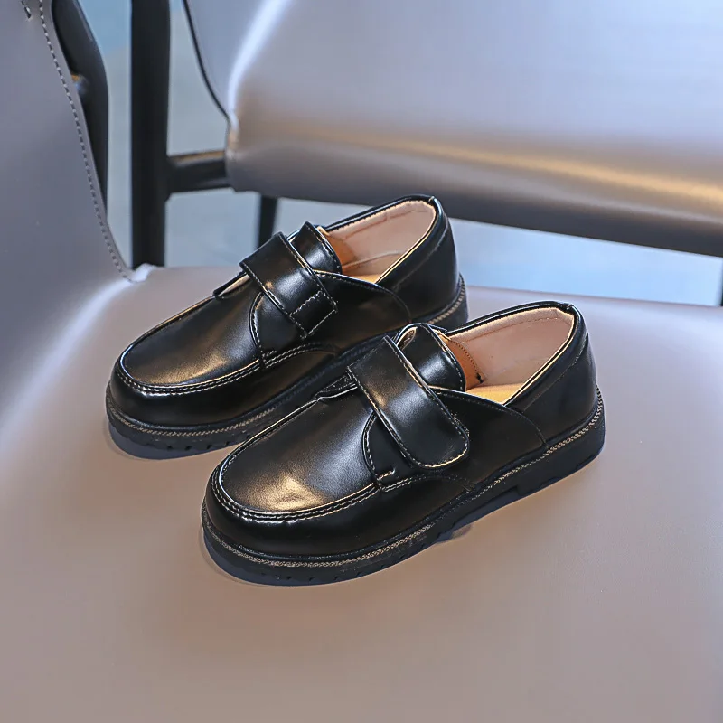 
 Высококачественные классические стильные детские кожаные туфли для выступлений модные кроссовки Удобная формальная обувь  