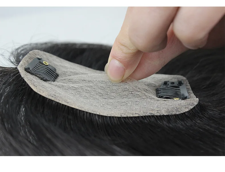 Китайский парик на шелковой основе, китайские Сменные волосы Remy, женский парик с зажимами