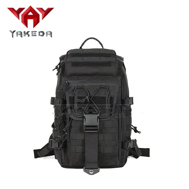 YAKEDA Стильные черные дорожные водонепроницаемые сумки 45 л для ноутбука molle, тактический штурмовый рюкзак