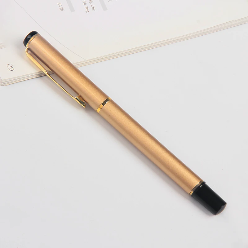 Выдвижная Шариковая ручка для офиса, металлическая ручка, рекламные подарки