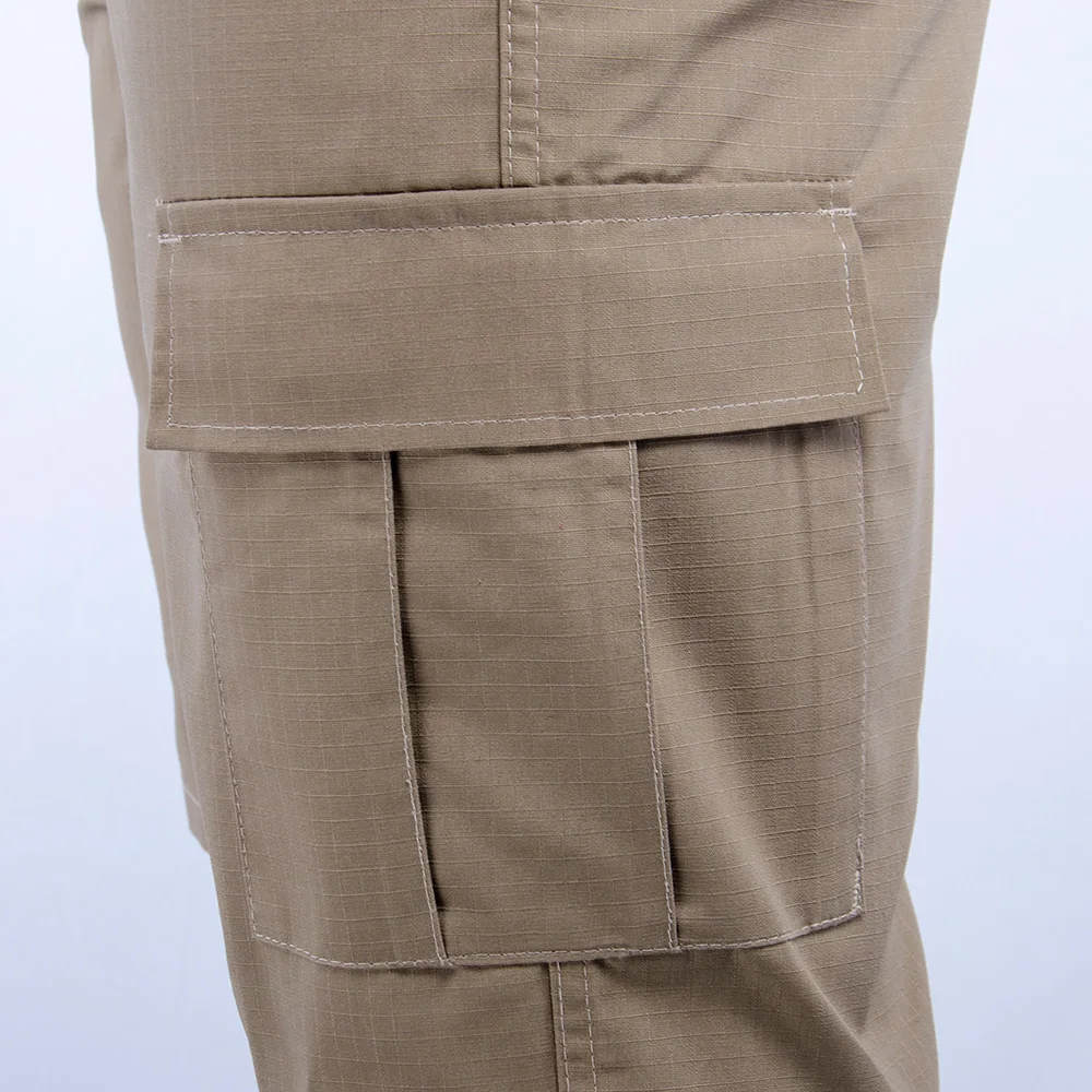 Тактические шорты цвета хаки, повседневные мужские брюки