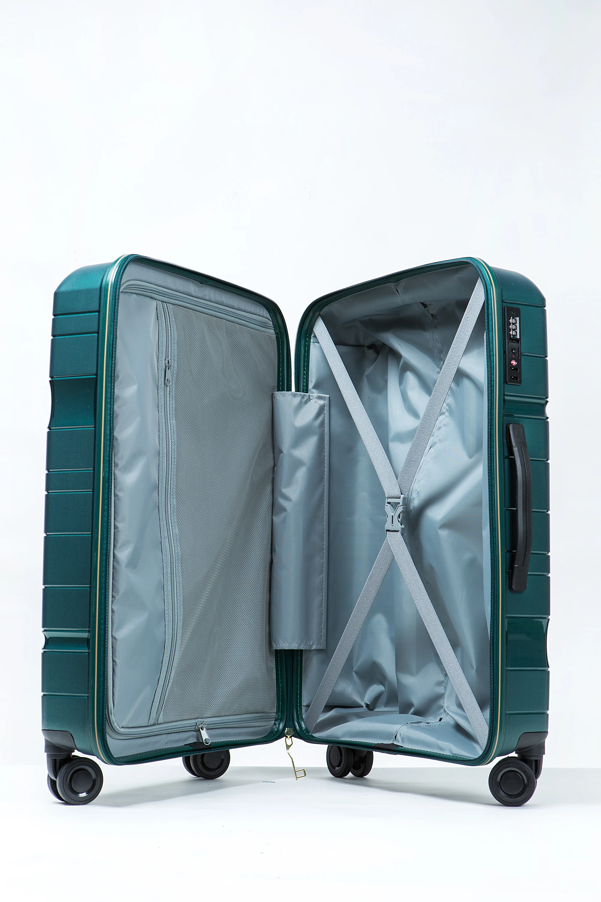 Высококачественная тележка для багажа из полипропилена, алюминиевая суперлегкая тележка для багажа