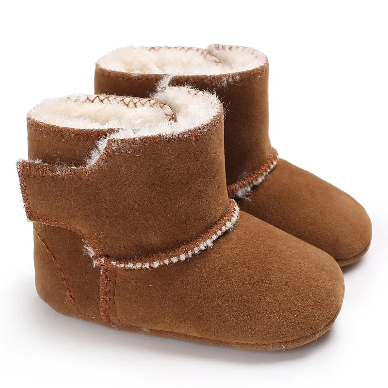 Лидер продаж 2019, зимняя обувь WONBO, Замшевые Кожаные Меховые детские ботинки, теплые плюшевые зимние ботинки