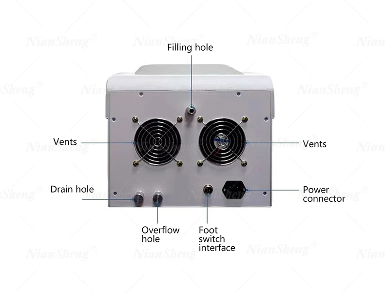 Q Switch Nd Yag Laserl Beauty Machine Pigments Removal 1064nm 532nm 1320nm Remove Tatoo Removal Laser Machine