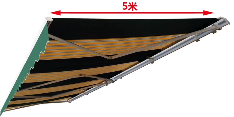 
 5 метровый проекционный запатентованный Лидер продаж ручной выдвижной тент для террасы наружный садовый навес с напечатанным логотипом  
