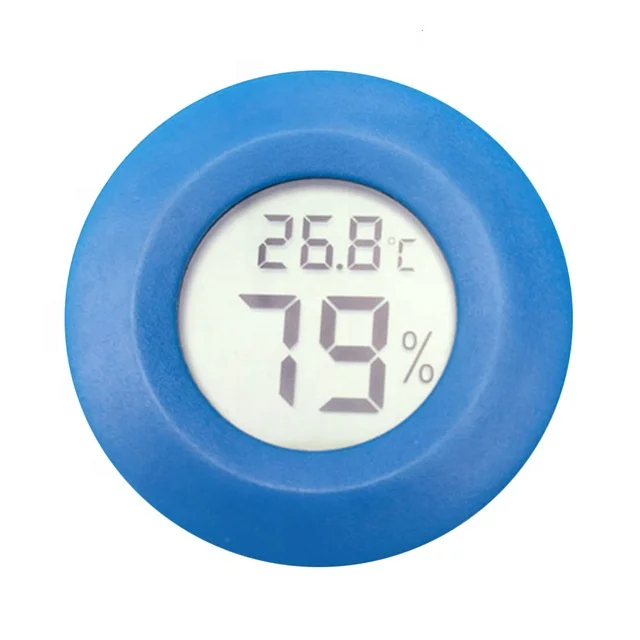 
 Круглый Мини-термометр для рептилий с цифровым ЖК-дисплеем  
