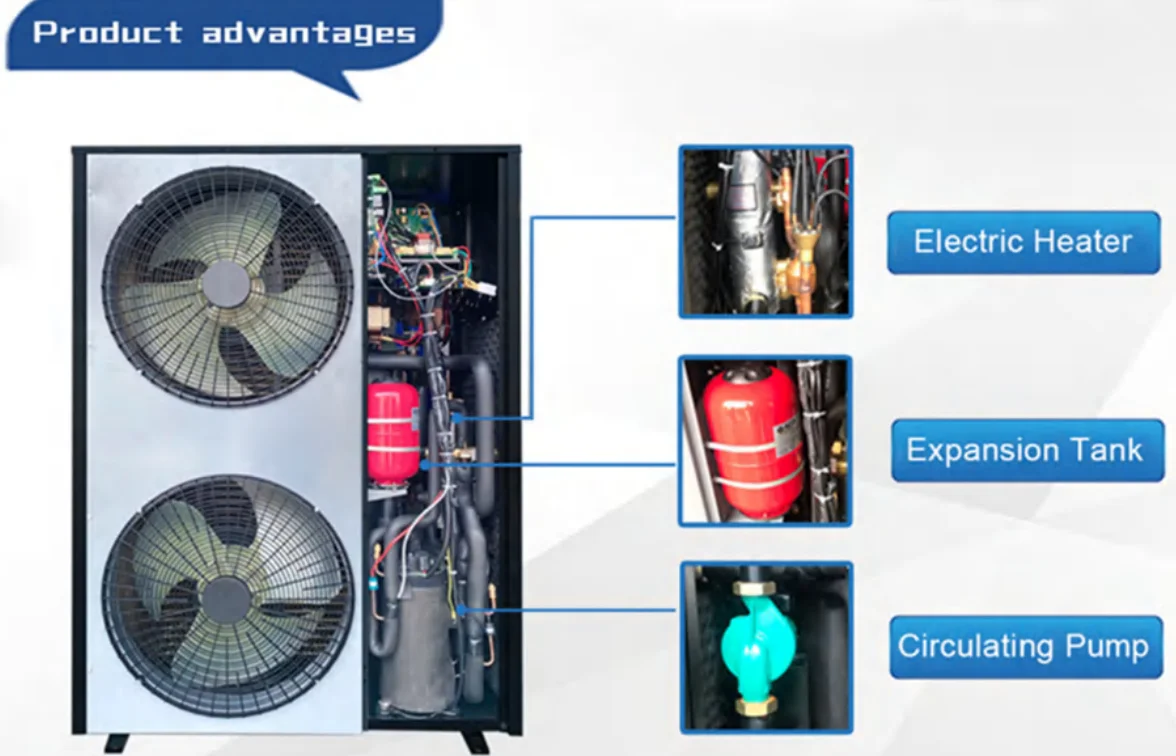 
2021 erP A +++ NL-BKDX50-200II/R Warmepumpe система отопления пола, моноблок, DC инвертор, воздушный источник теплового насоса 