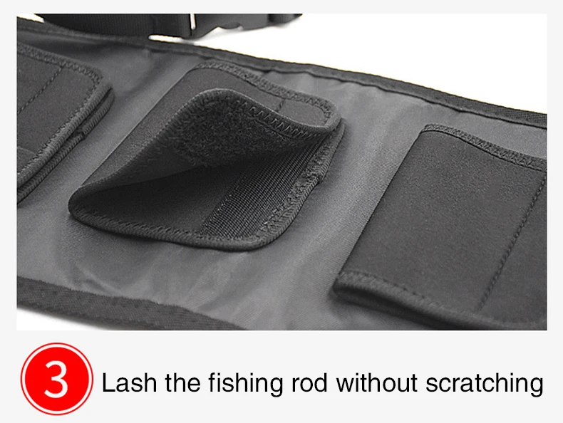 Fishing Rod Holder In Car Saver Travel Fish Pole Belt Clamp Vehicle Seat Storage Racks