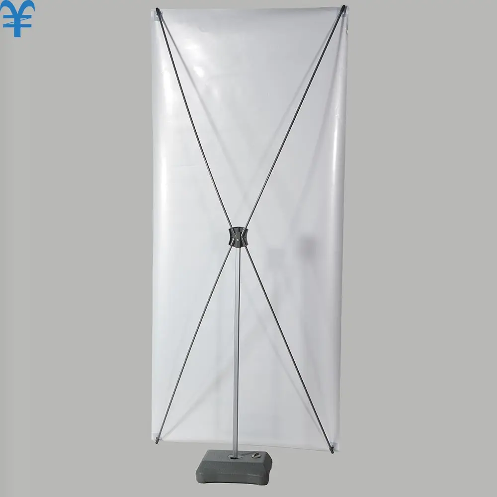 Односторонняя водостойкая подставка X, самая дешевая 10 футов, ПВХ гибкий баннер в рулоне, в наличии